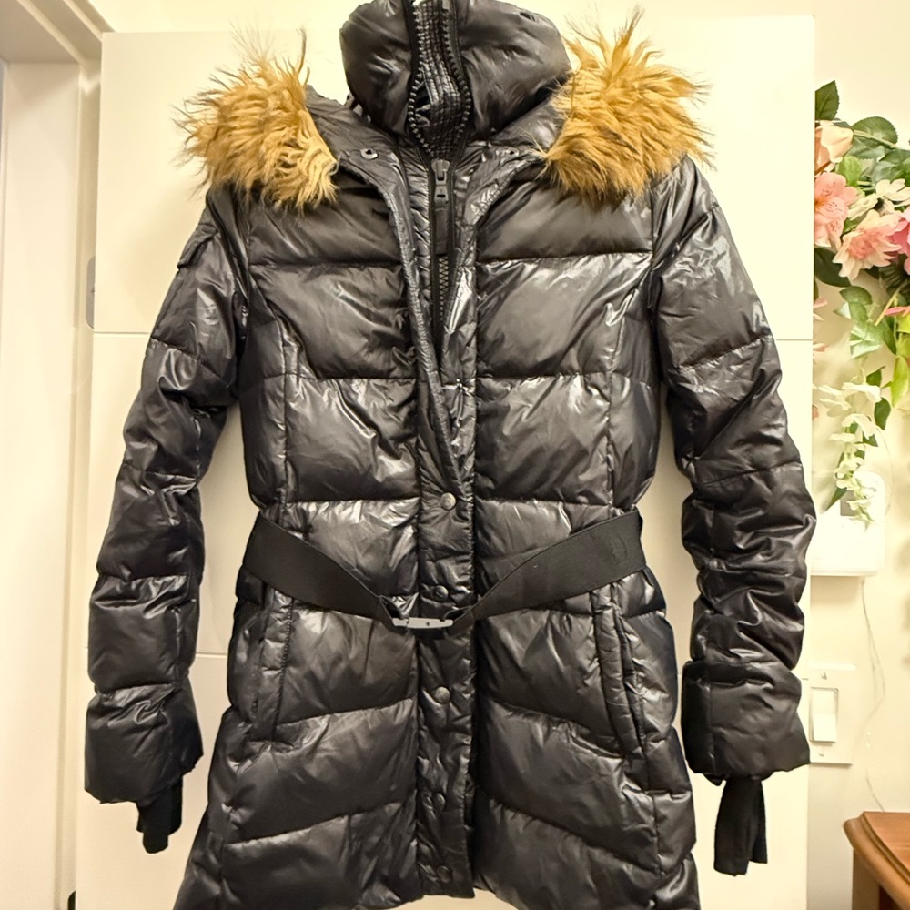 Ever New Karlie Down Puffa with Faux Fur Hood